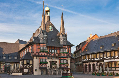 The old Town Hall of Wernigerode