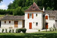 Country house along a stream in Dordogne