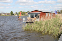 houseboat in Friesland